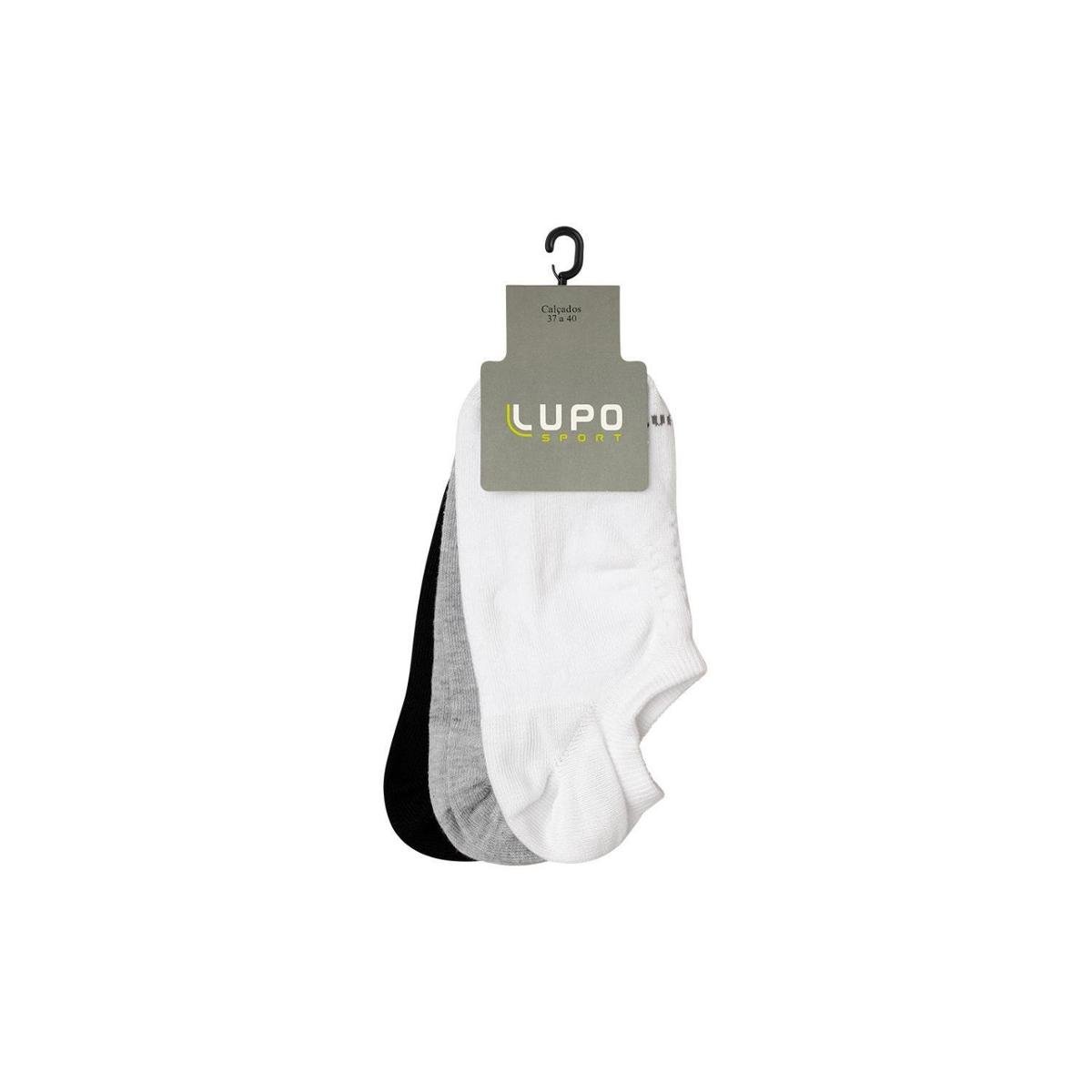 Menor preço em Kit Meia Lupo Cano Invisível Sport Pacote 3 Pares 3270