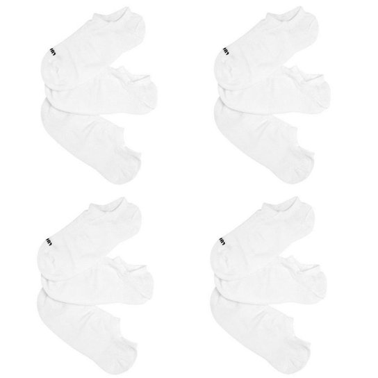 Kit Meia Lupo Sport Sem Cano Pacote com 12 Pares - Branco é ruim? Kit Meia Lupo Sport Sem Cano Pacote com 12 Pares - Branco é boa?