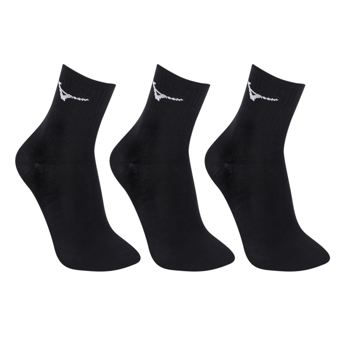 Kit Meia Mizuno Basic Cano Médio c/3 Pares Menor preço em Kit Meia Mizuno Basic Cano Médio c/3 Pares