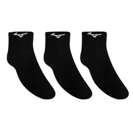 Kit Meia Mizuno Cano Curto Cronos Fit - Pacote com 3 pares - Preto é ruim? Kit Meia Mizuno Cano Curto Cronos Fit - Pacote com 3 pares - Preto é boa?