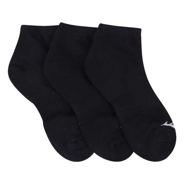 Kit Meia Mizuno Cano Curto Prime 3 Pares