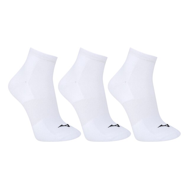 Kit Meia Mizuno Cano Curto Prime 3 Pares