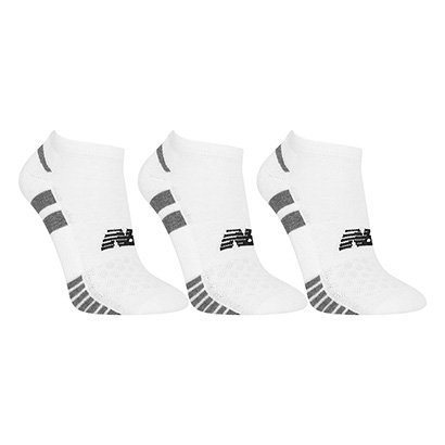 Kit Meia New Balance c/ 3 Pares Feminina - Feminino