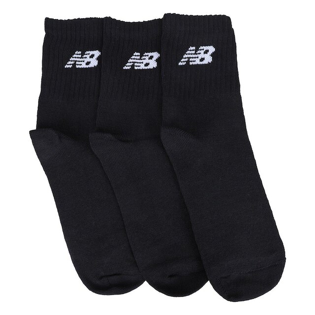 Kit Meia New Balance Cano Alto Logo C/3 Pares