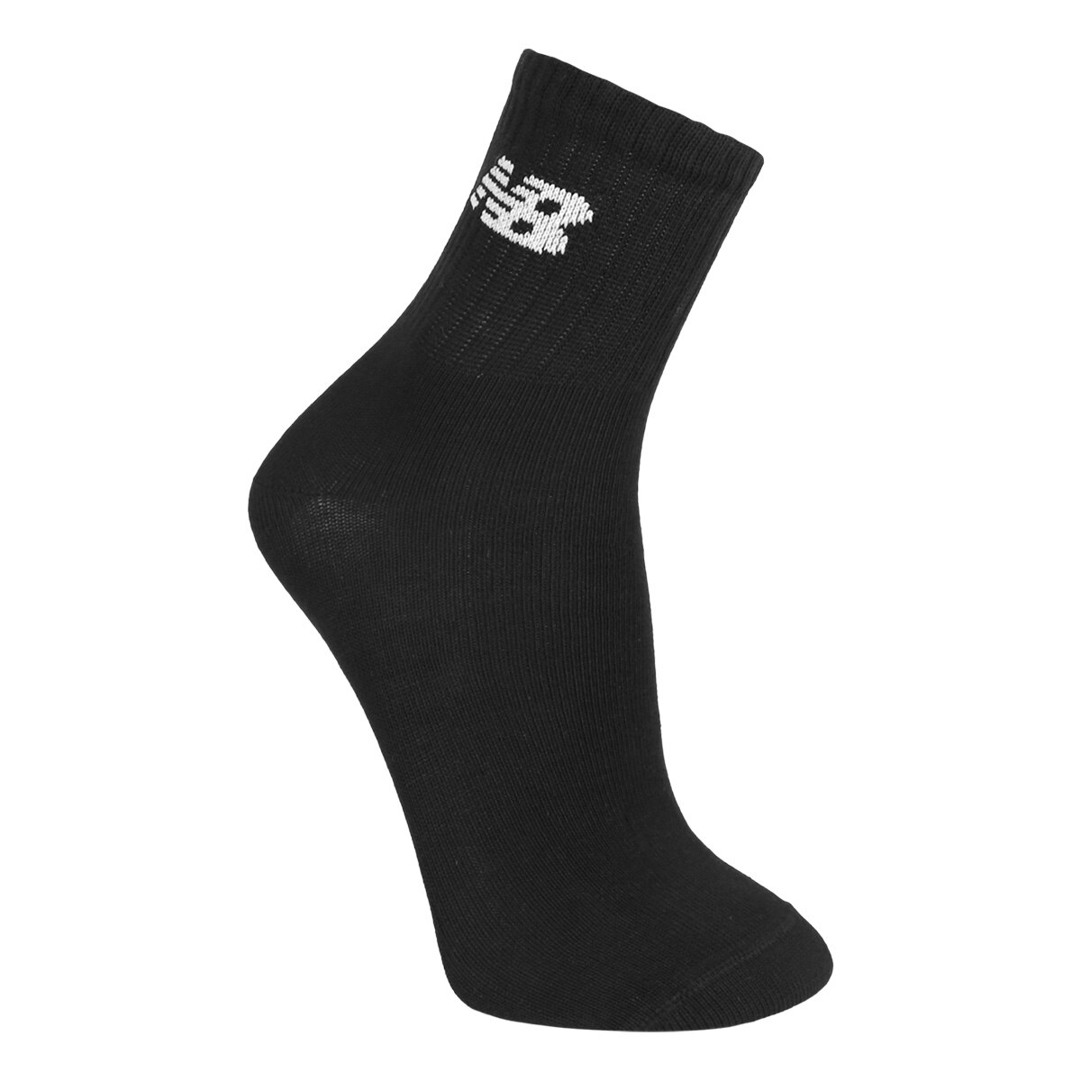 Kit Meia New Balance Cano Longo c/ 3 Pares Feminina - 1