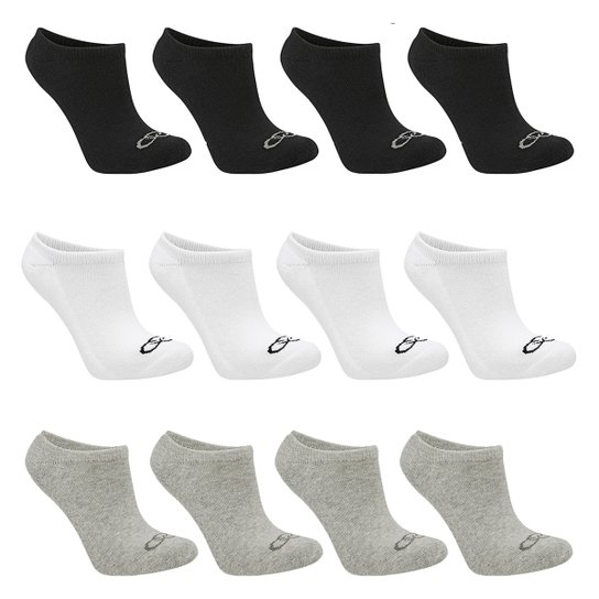 Kit Meia Olympikus Sem Cano Pacote Com 12 Pares Masculina - Branco+Cinza é ruim? Kit Meia Olympikus Sem Cano Pacote Com 12 Pares Masculina - Branco+Cinza é boa?