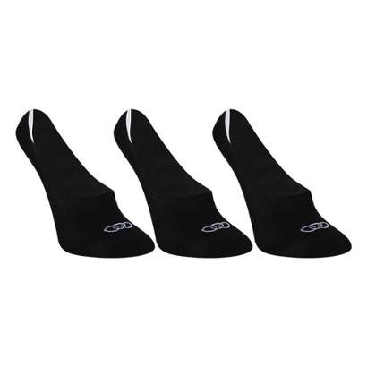 Kit Meia Olympikus Tri Ultra Invisível c/ 3 Pares - Masculino