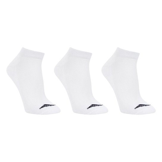 Kit Meia Penalty Cano Baixo Esportiva X c/ 3 Pares - Branco Menor preço em Kit Meia Penalty Cano Baixo Esportiva X c/ 3 Pares - Branco