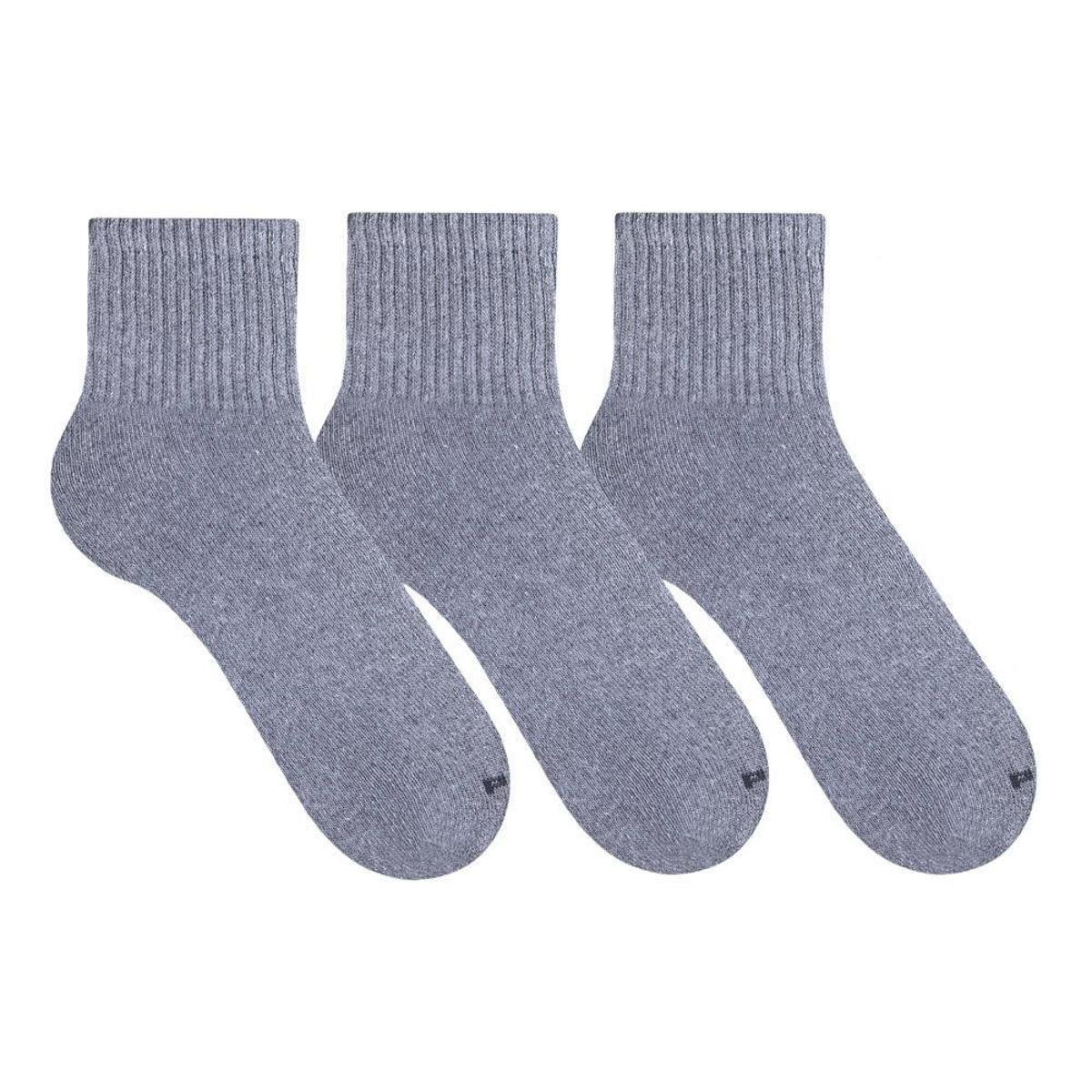 Kit Meia Polo Meias Premium Algodão Cano Alto 3 Pares Unissex Masculina Feminina Menor preço em Kit Meia Polo Meias Premium Algodão Cano Alto 3 Pares Unissex Masculina Feminina