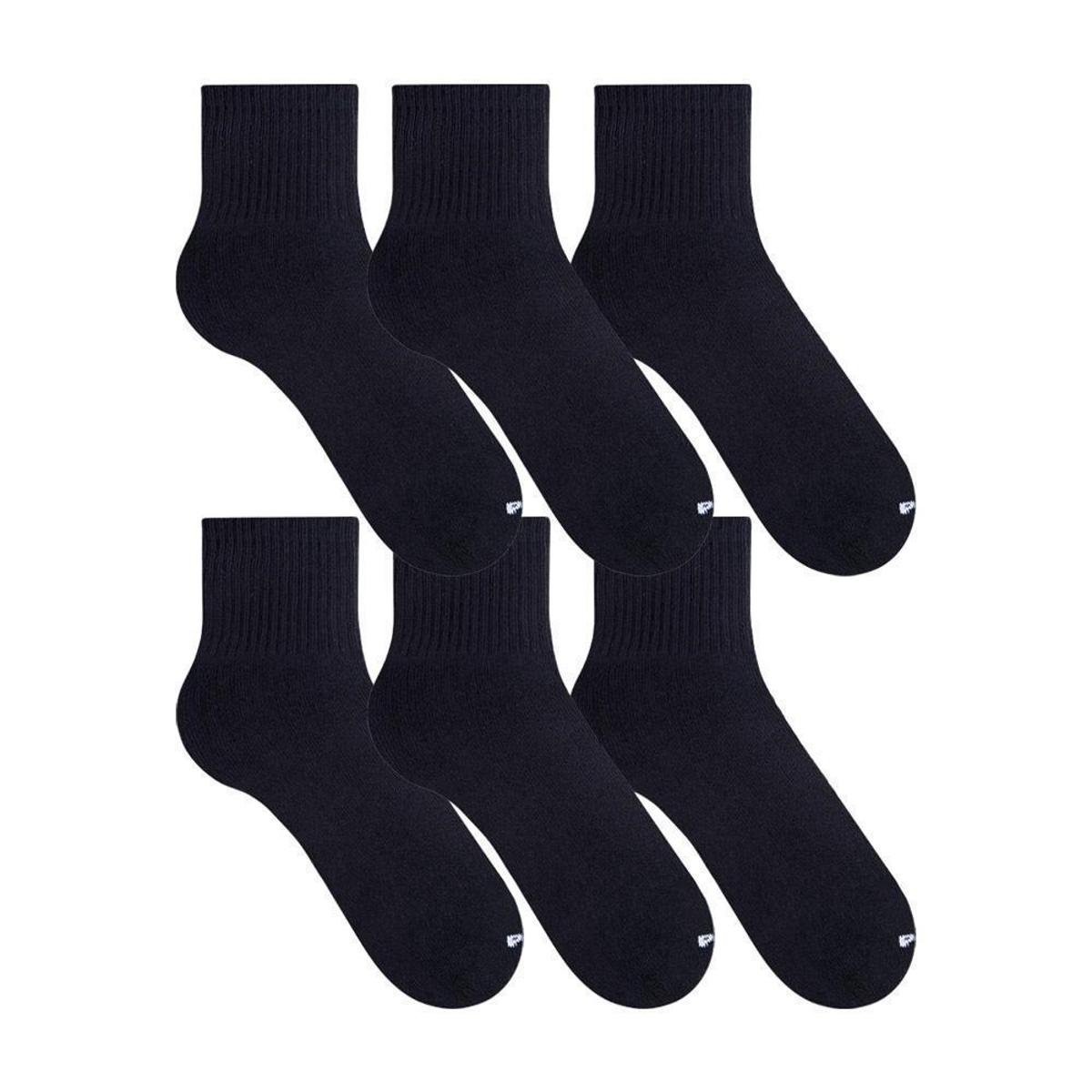 Kit Meia Polo Meias Premium Algodão Cano Alto 6 Pares Unissex Masculina Feminina Menor preço em Kit Meia Polo Meias Premium Algodão Cano Alto 6 Pares Unissex Masculina Feminina