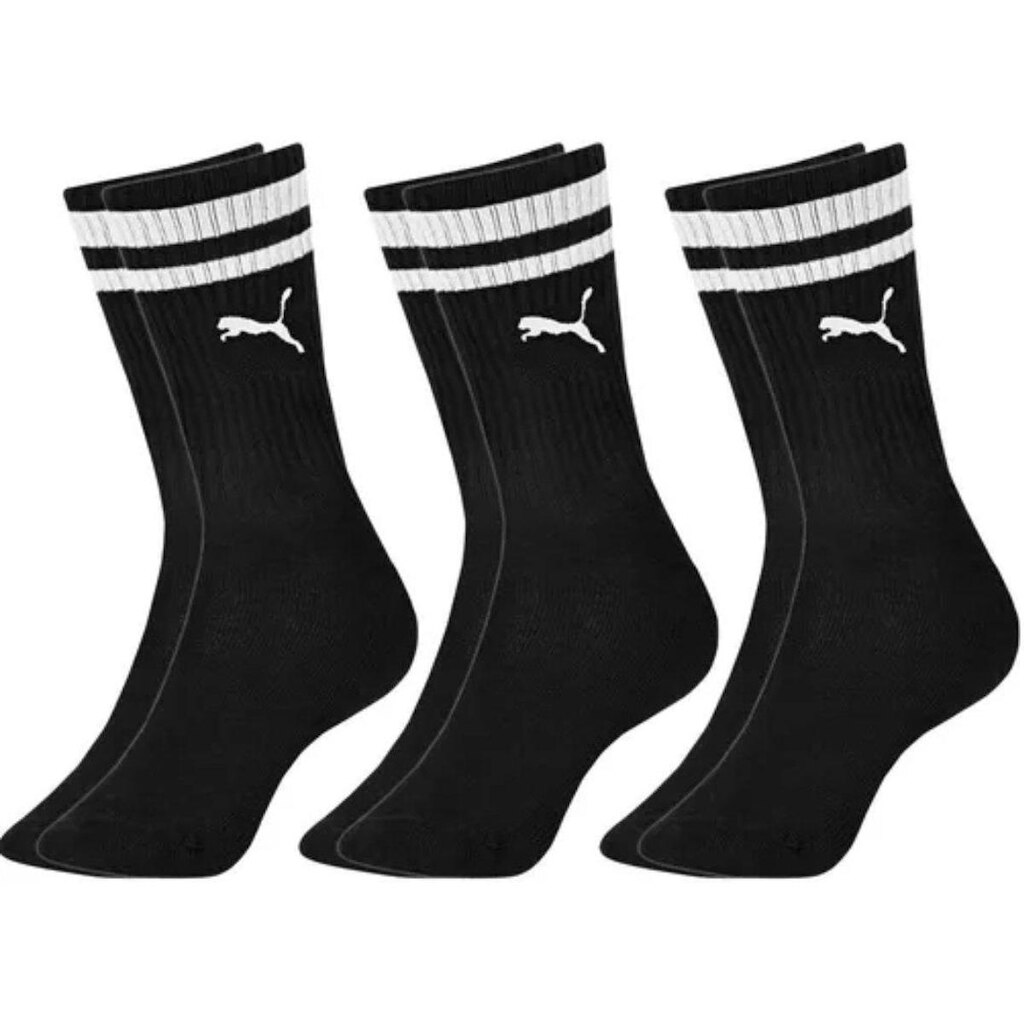 Kit Meia Puma 3 Uidades Cano Longo Lifestyle 39-43