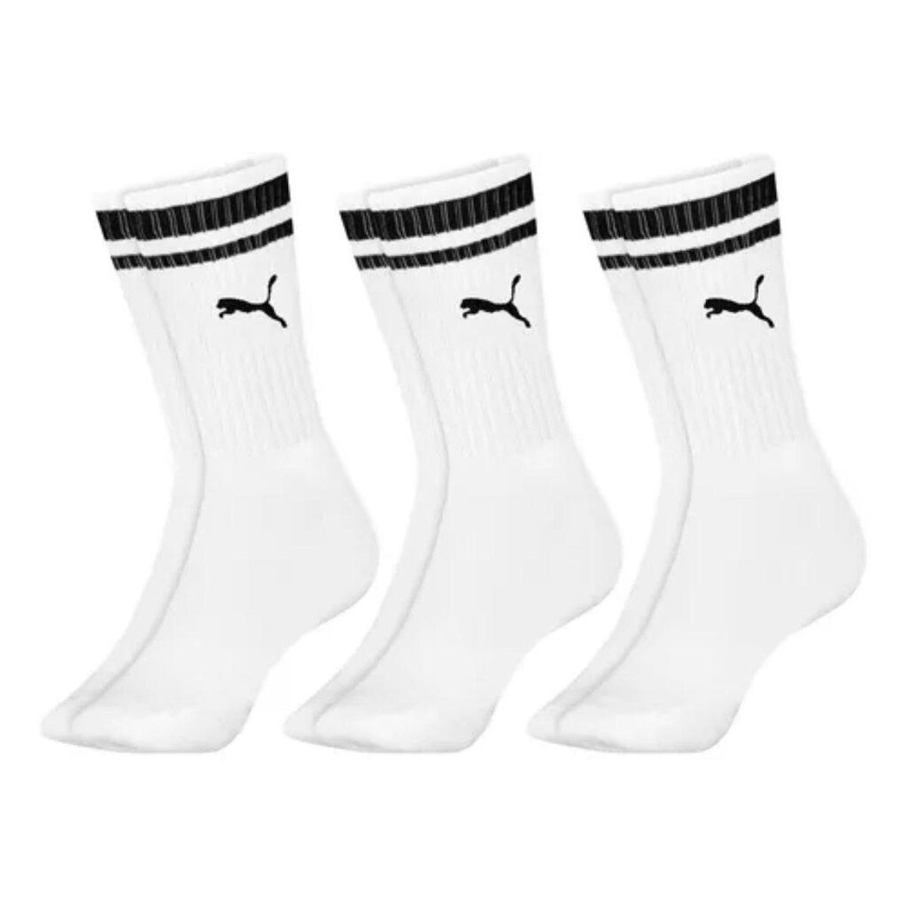 Kit Meia Puma 3 Uidades Cano Longo Lifestyle 39-43