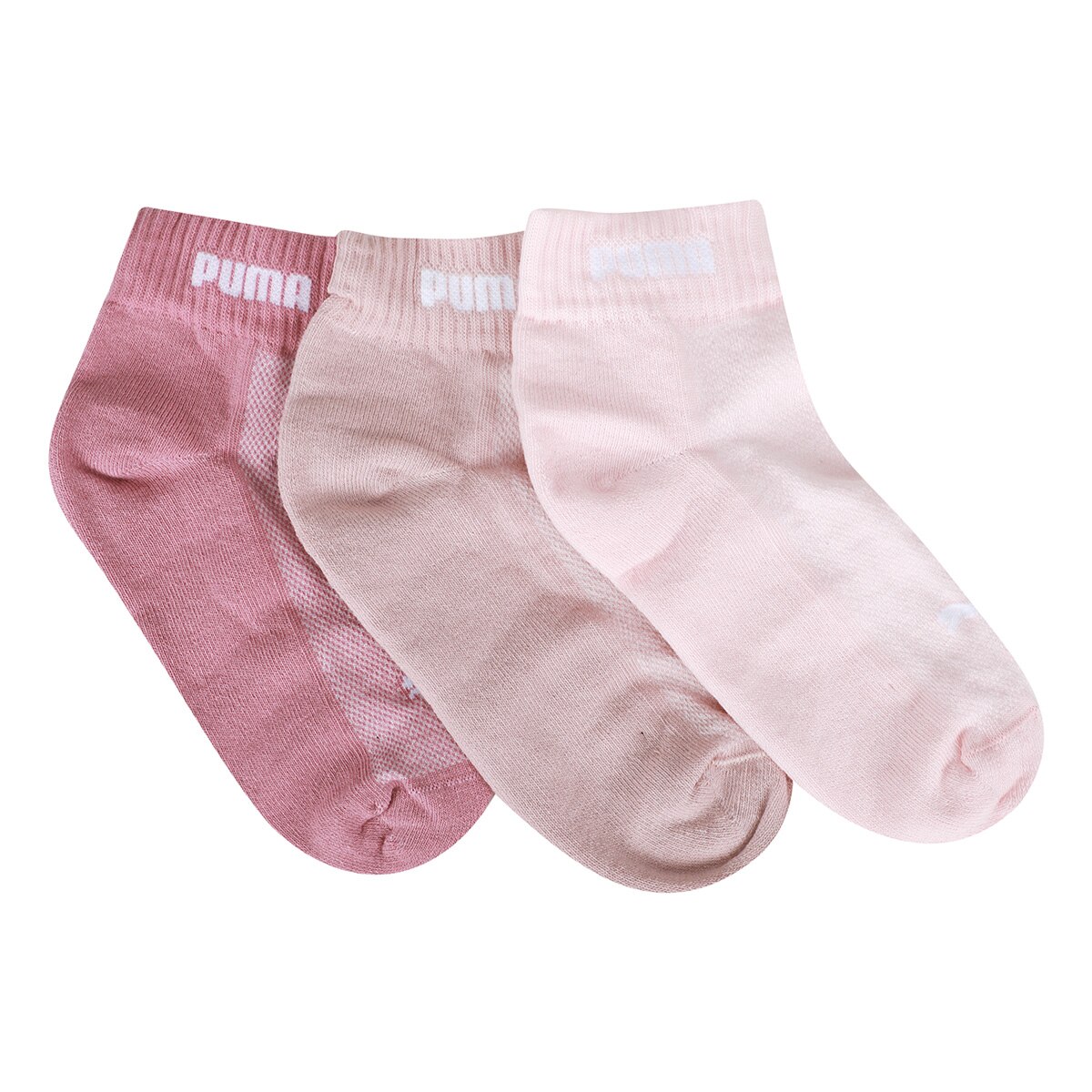 Kit Meia Puma Cano Baixo Esportiva 3 Pares Feminina - 4