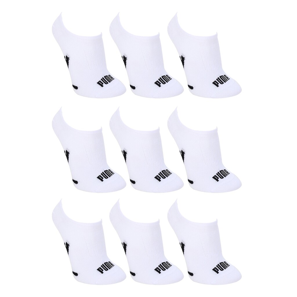 Kit Meia Puma Cano Invisível C/9 Pares Feminina