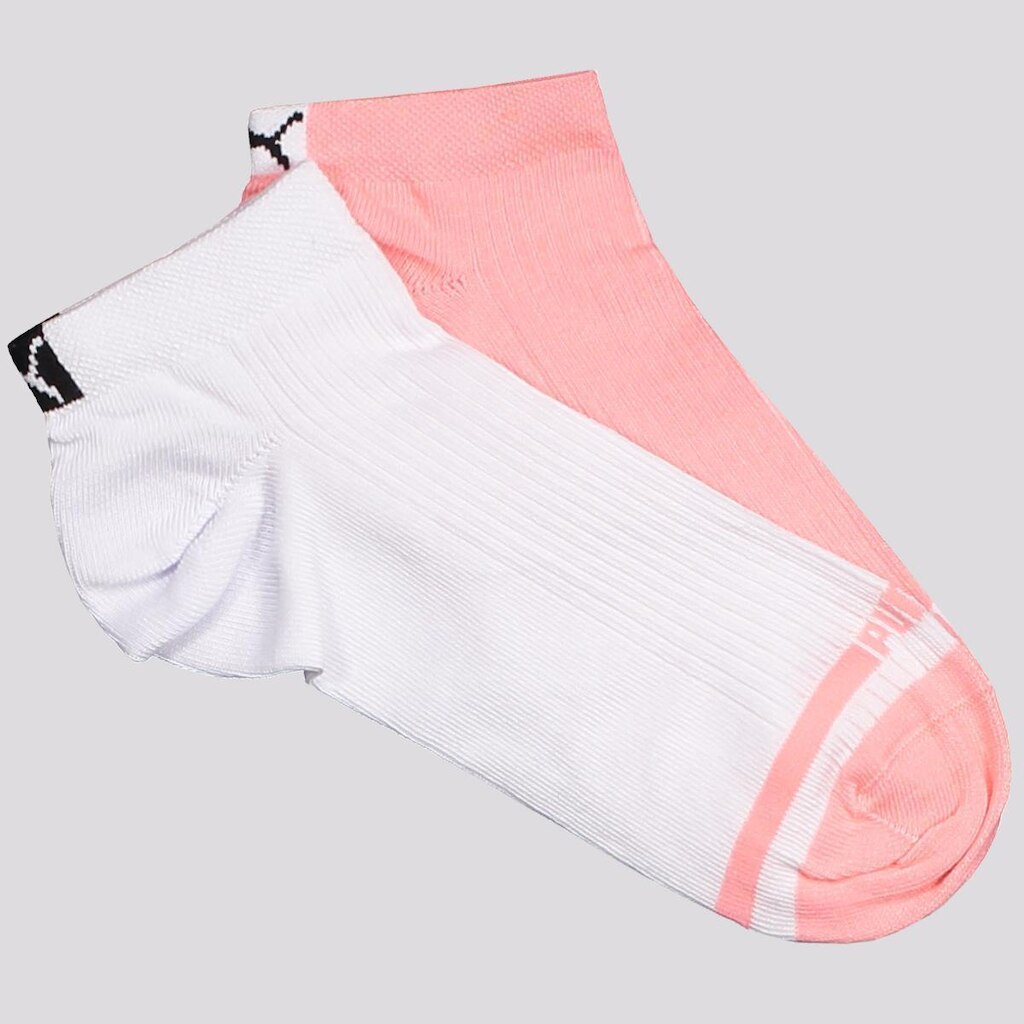 Kit Meia Puma Logo Sapatilha 2 Pares Feminina