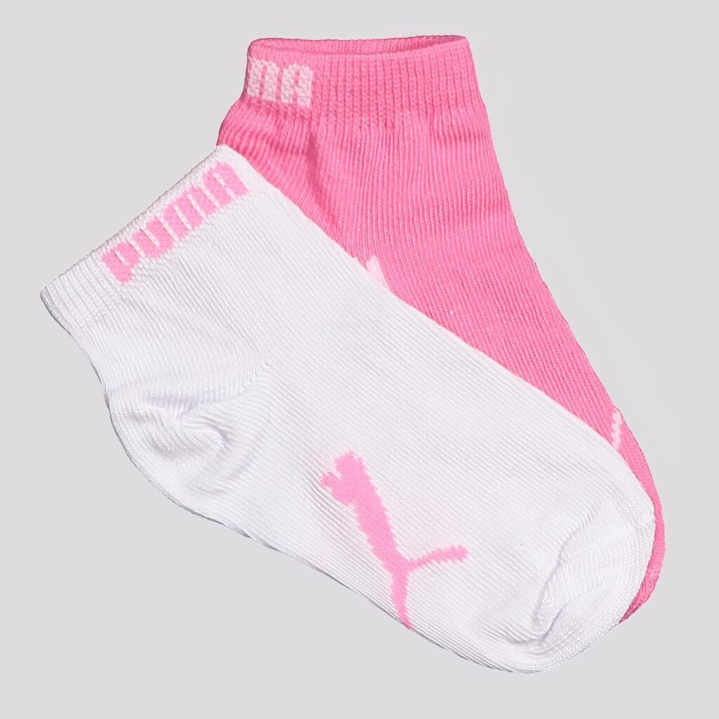 Kit Meia Puma Sapatilha 2 Pares Infantil
