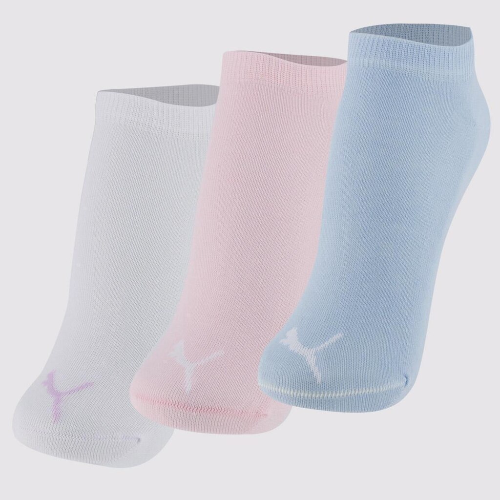 Kit Meia Puma Sapatilha 3 Pares Feminina