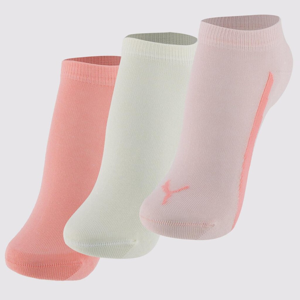 Kit Meia Puma Sapatilha 3 Pares Feminina
