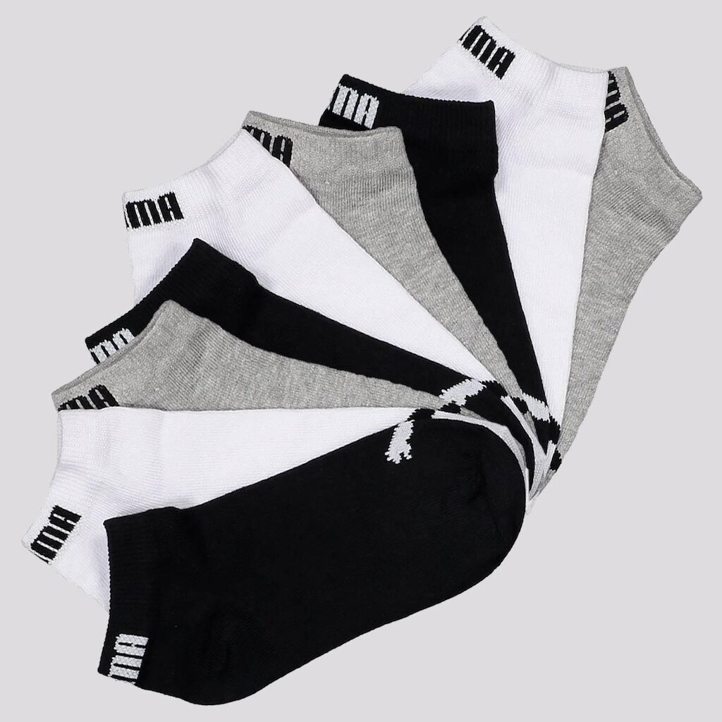 Kit Meia Puma Sapatilha 9 Pares Infantil