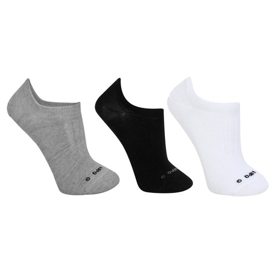 Kit Meia Sapatilha Lupo Sport Masculina 3 Pares - Branco+Preto é ruim? Kit Meia Sapatilha Lupo Sport Masculina 3 Pares - Branco+Preto é boa?