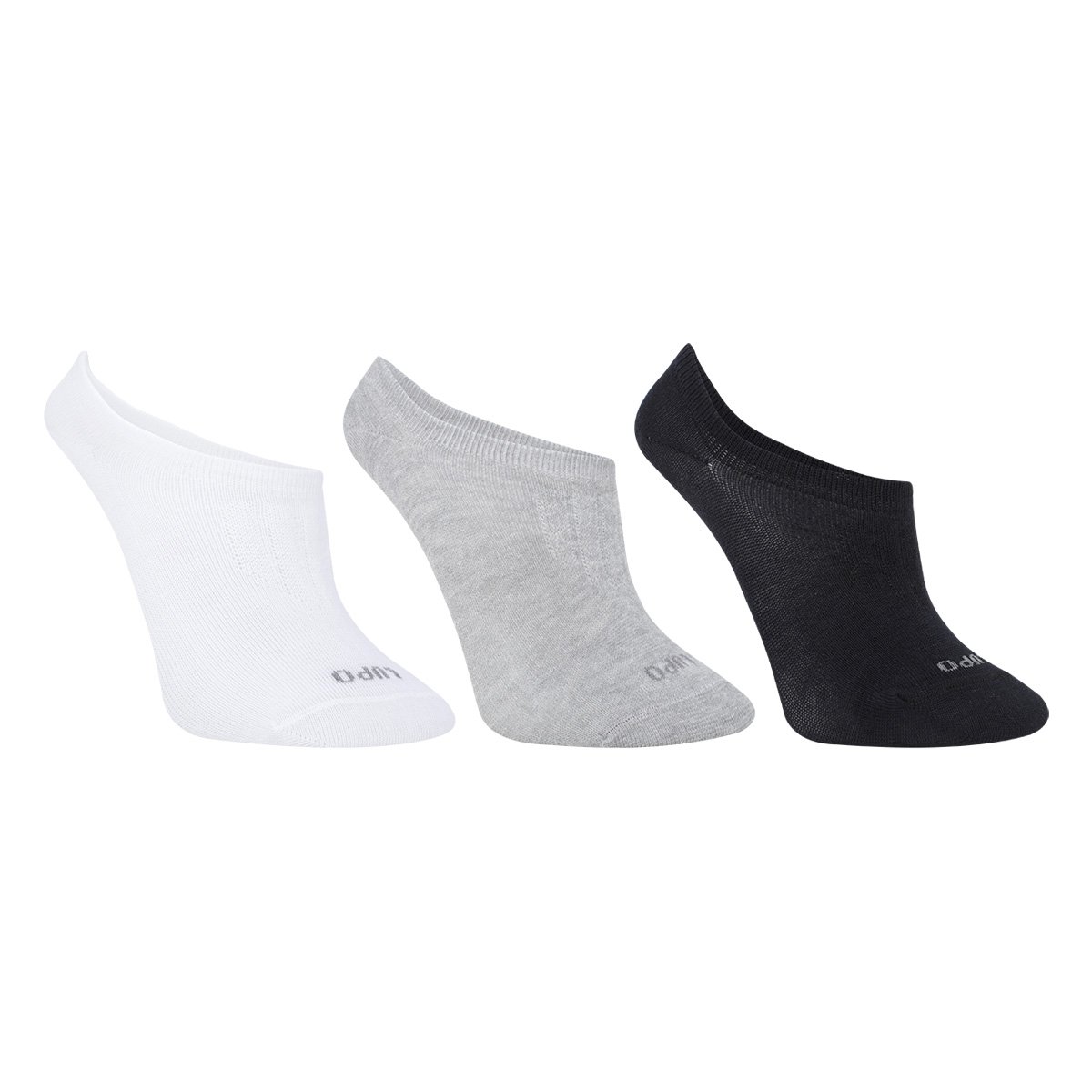 Kit Meia Sapatilha Lupo Sport Masculina 3 Pares