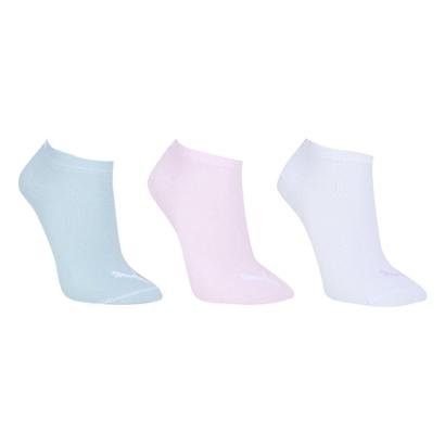 Kit Meia Sapatilha Puma Esportiva C/ 3 Pares Feminina - Feminino