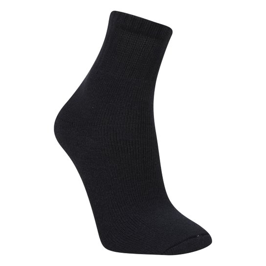 Kit Meia Trifil Cano Médio Atoalhada 3 Pares Masculino
