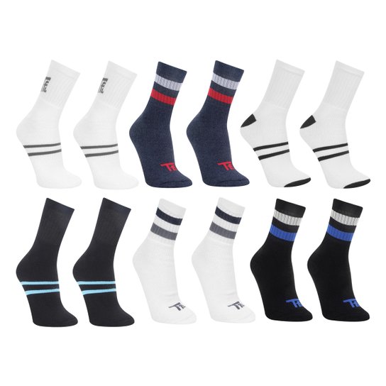 Kit Meia Trifil Esportiva Atoalha Masculina 12 Pares - Branco+Preto é ruim? Kit Meia Trifil Esportiva Atoalha Masculina 12 Pares - Branco+Preto é boa?