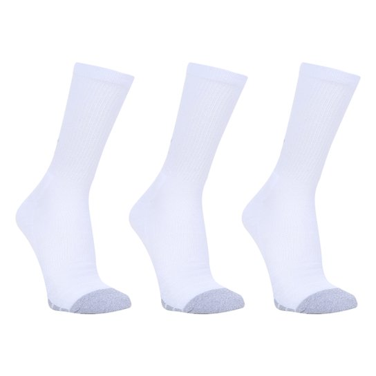 Kit Meia Under Armour Cano Alto C/ 3 Pares - Branco+Preto é ruim? Kit Meia Under Armour Cano Alto C/ 3 Pares - Branco+Preto é boa?