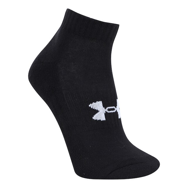 Kit Meia Under Armour Cano Curto C/ 3 Pares