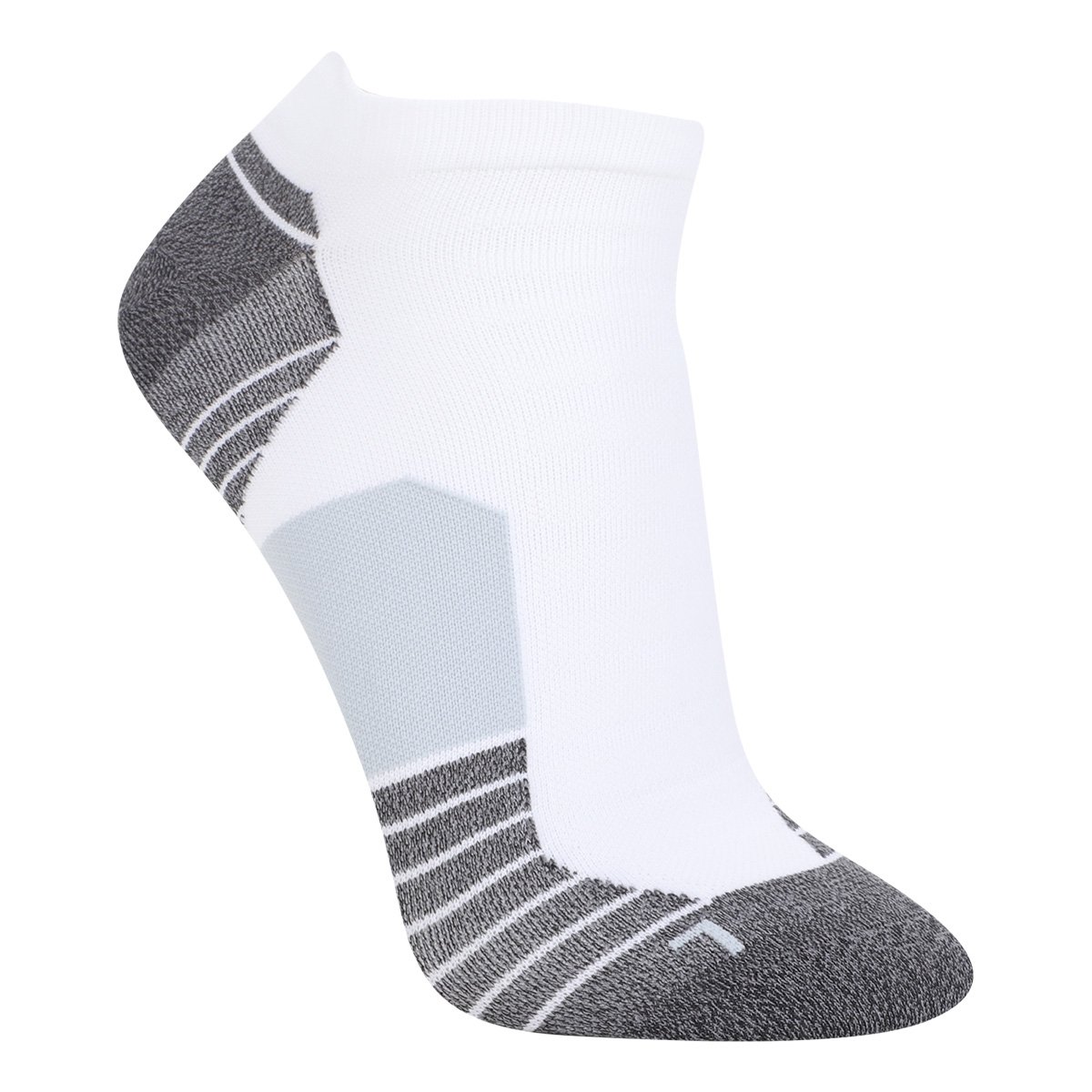 Kit Meia Under Armour Cano Curto Run Tab Masculina c/2 Pares - 1