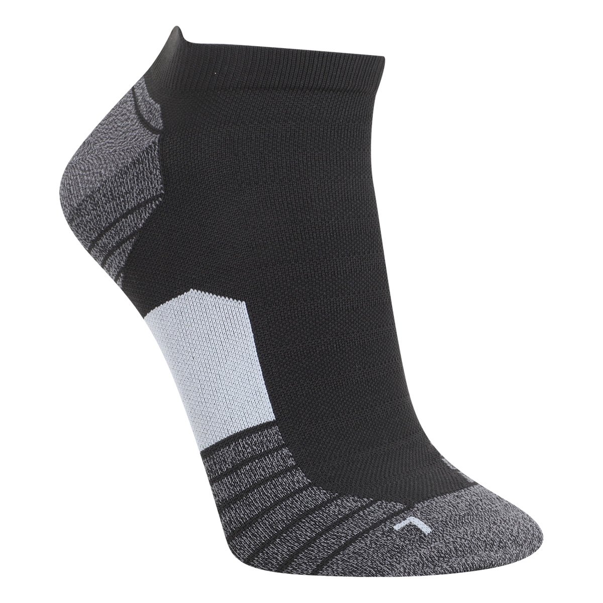 Kit Meia Under Armour Cano Curto Run Tab Masculina c/2 Pares - 2