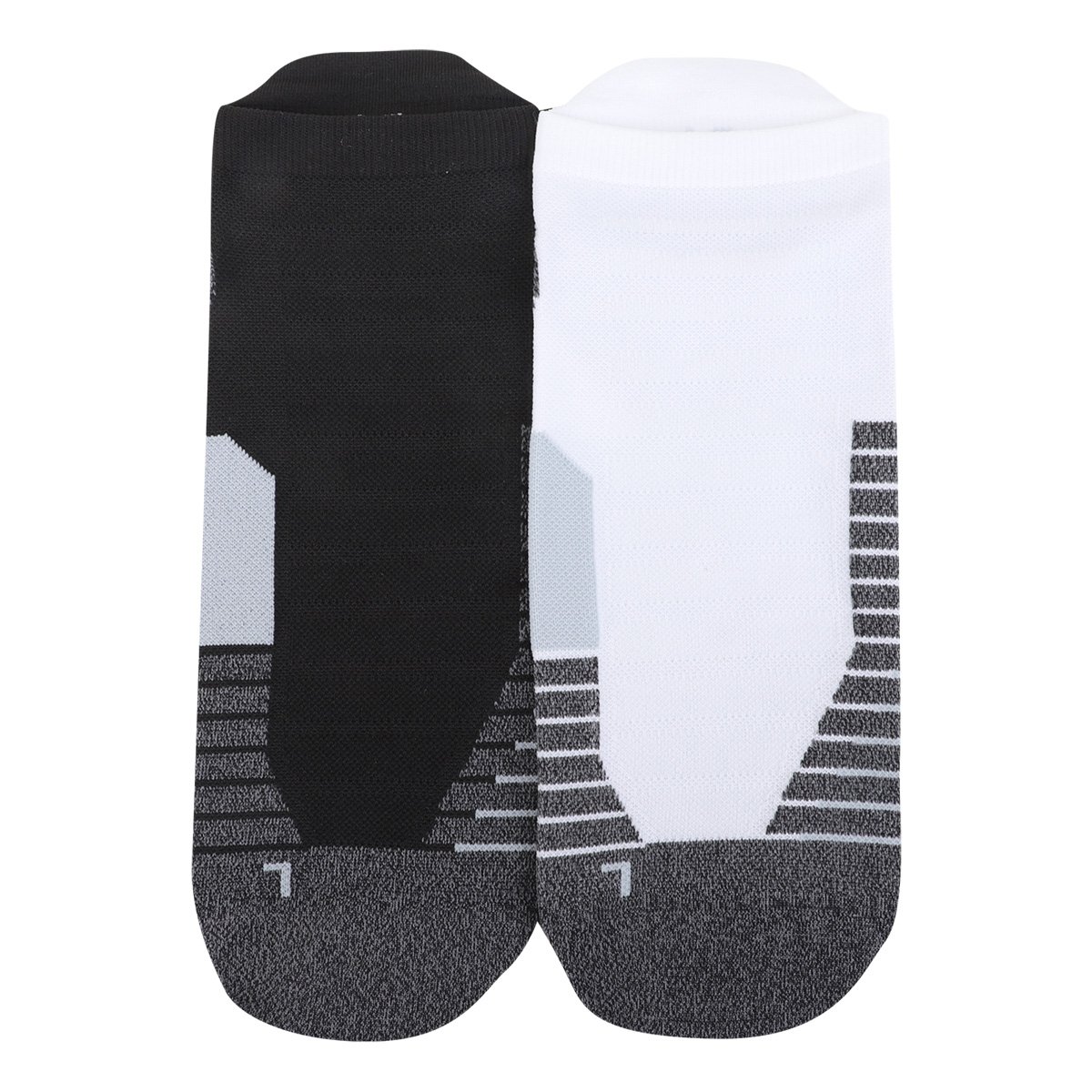 Kit Meia Under Armour Cano Curto Run Tab Masculina c/2 Pares - 3