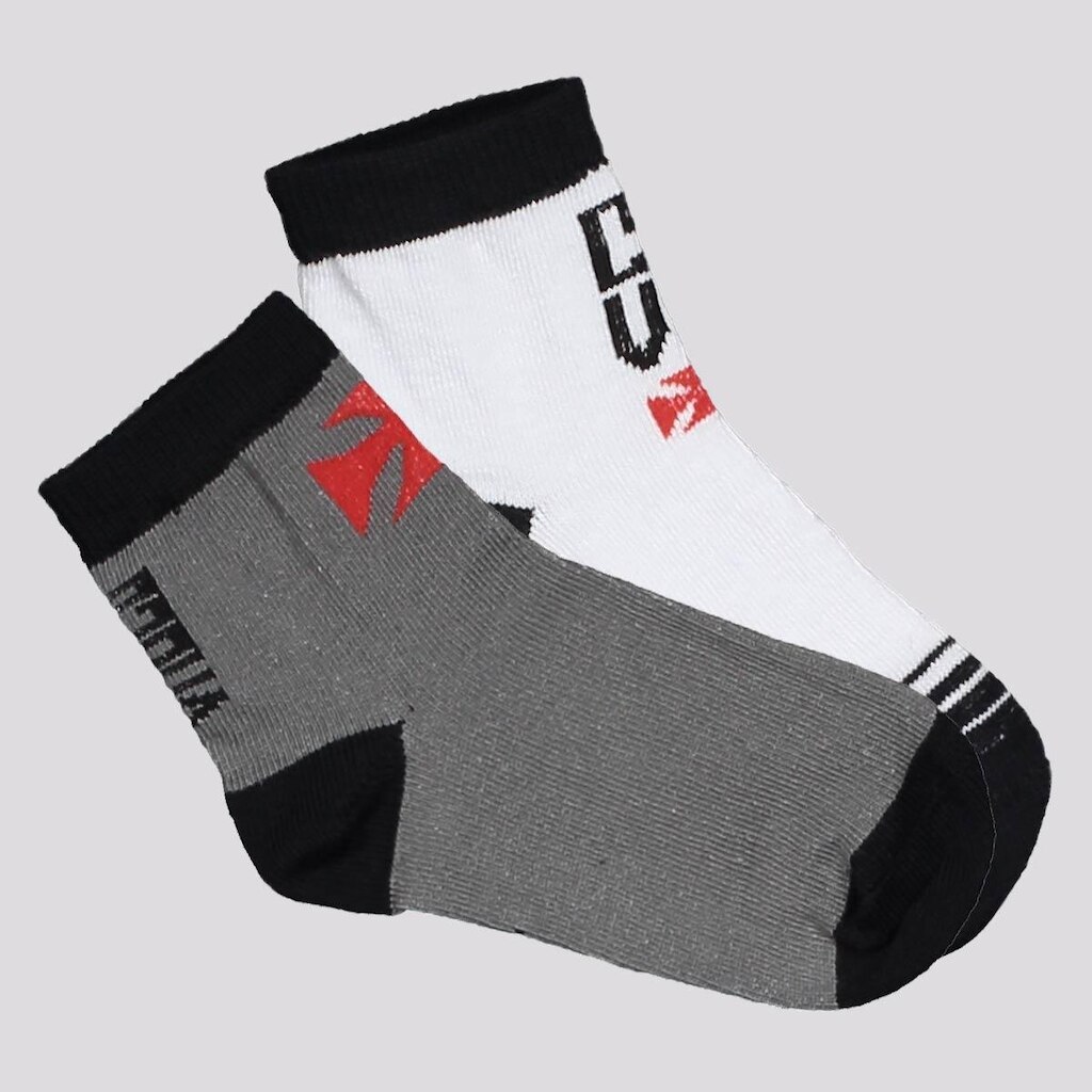 Kit Meia Vasco Escudo 2 pares Infantil Masculina
