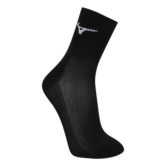 Kit Meias Cano Médio Mizuno Basic 3 Pares