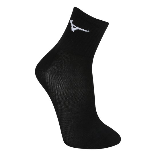 Kit Meias Cano Médio Mizuno Basic 3 Pares
