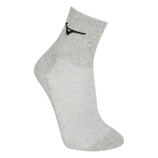 Kit Meias Cano Médio Mizuno Basic 3 Pares