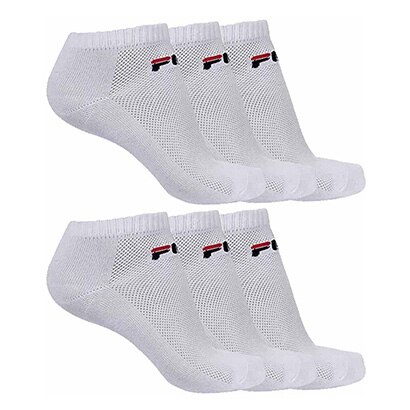 Kit Meias Fila Cano Curto Light 6 pares - Unissex