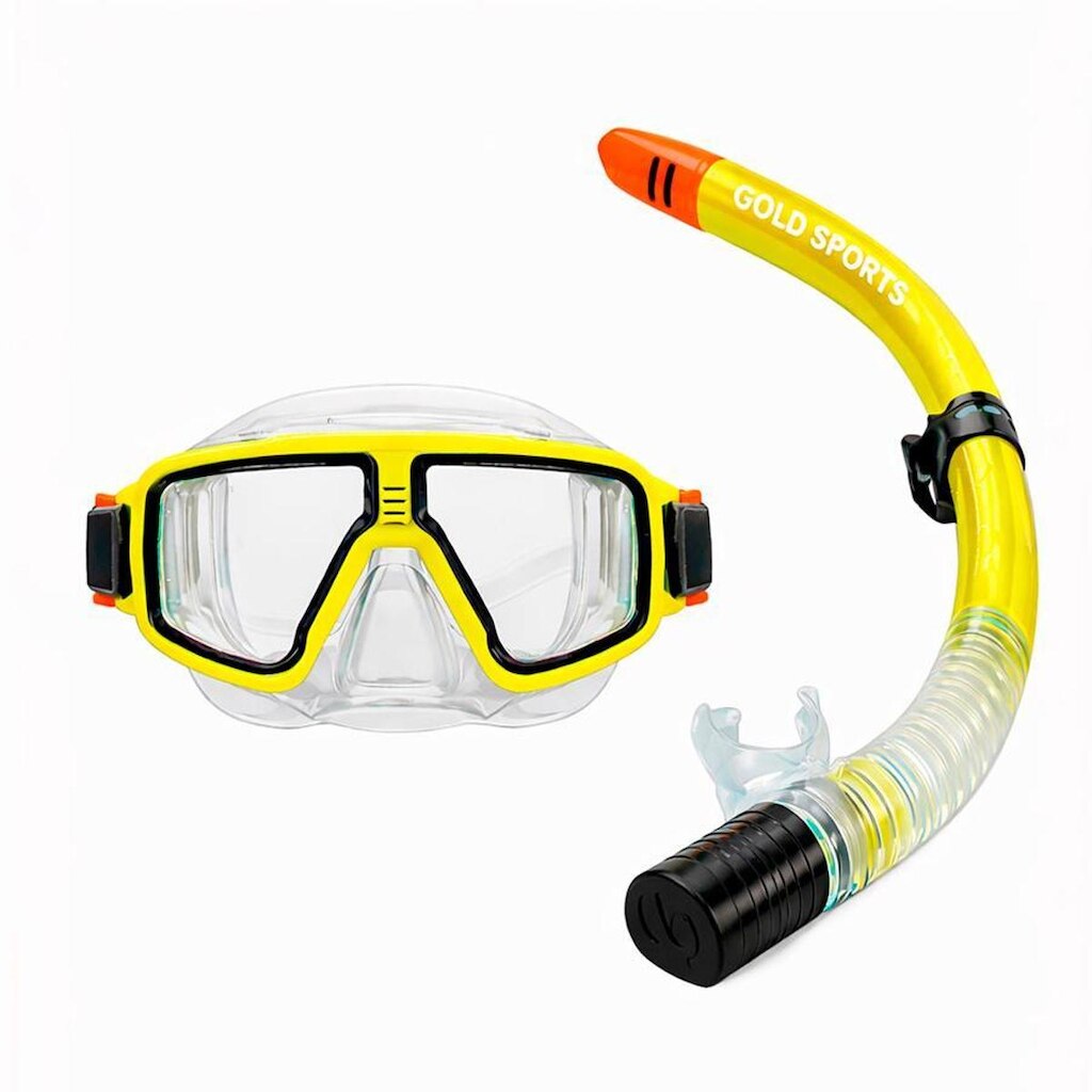 Kit Mergulho Gold Sports Pacific Diver- Ajuste Rápido