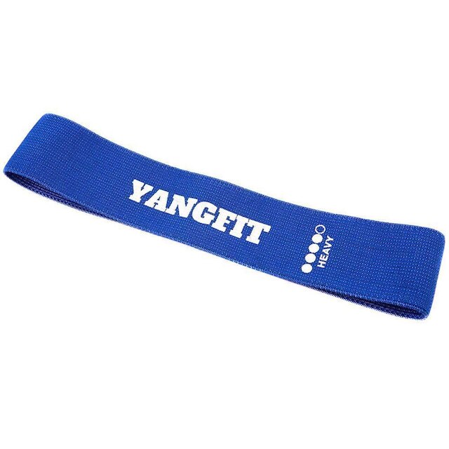 Kit Mini Band Tecido 4 Intensidades Faixa Elástica Yangfit