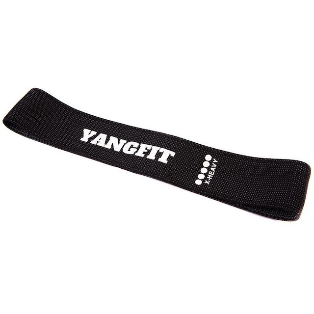 Kit Mini Band Tecido 4 Intensidades Faixa Elástica Yangfit