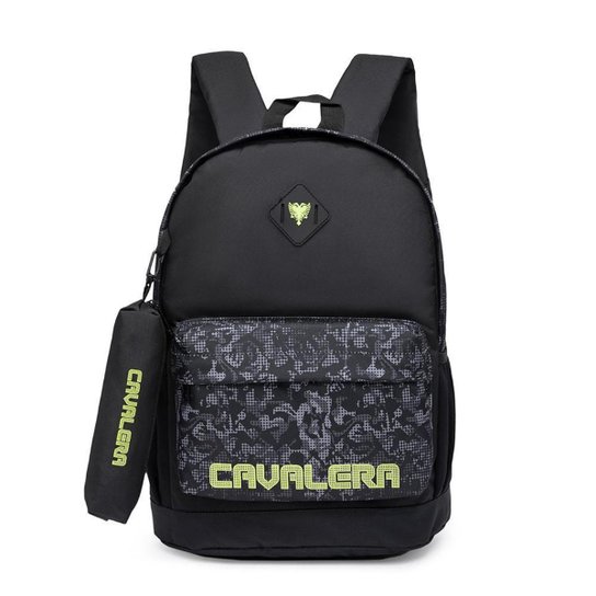 Kit Mochila Bolsa Cavalera Com Estojo Espaçosa Escolar Dia a Dia - Preto+Cinza é ruim? Kit Mochila Bolsa Cavalera Com Estojo Espaçosa Escolar Dia a Dia - Preto+Cinza é boa?