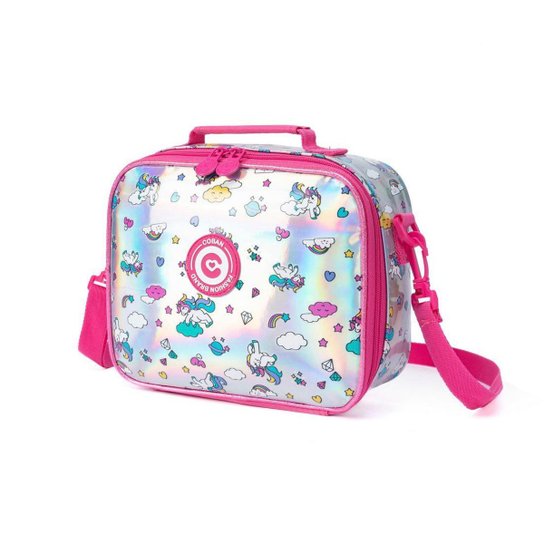 Kit Mochila Carrinho Lancheira Estojo Infantil Escolar Reforçado Casual