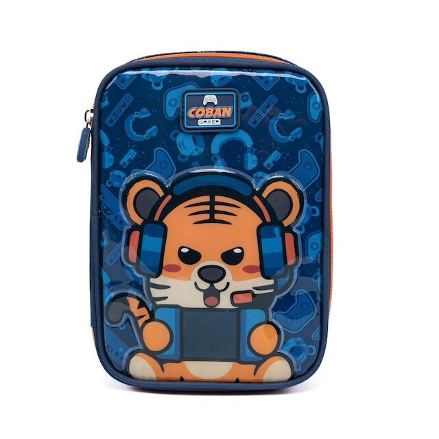 Kit Mochila Coban Estojo Lancheira Escolar 39 litros