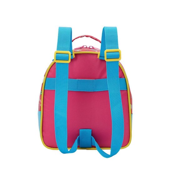 Kit Mochila Com Carrinho + Lancheira + estojo Hello Kitty