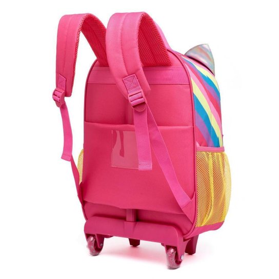 Kit Mochila de Rodinha Guelph Escolar Infantil Estojo Lancheira Térmica
