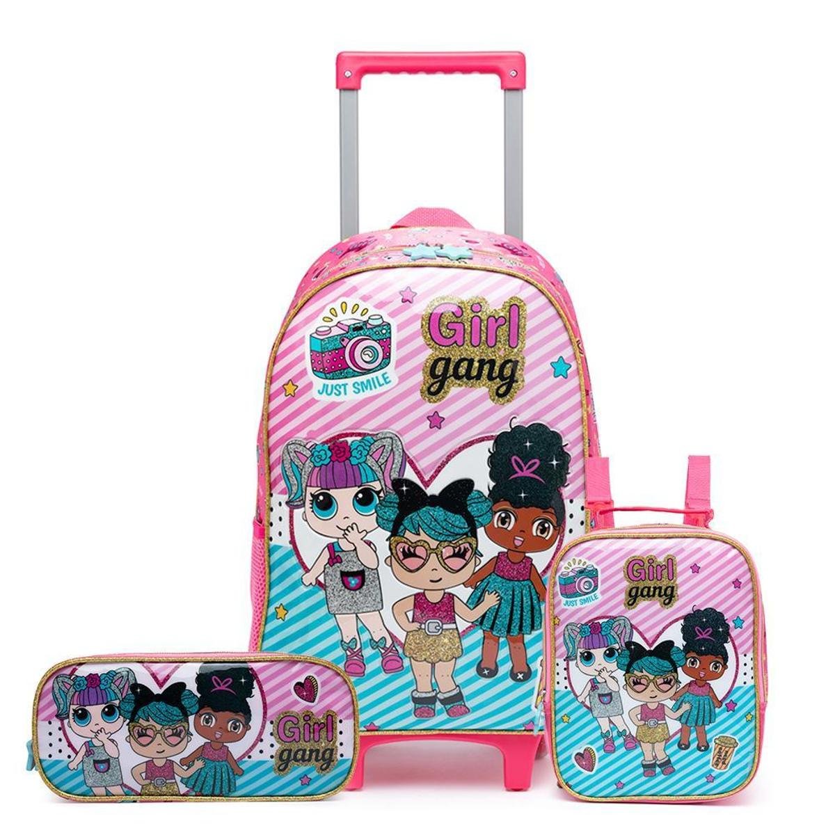 Kit Mochila De Rodinha Infantil Feminina Lancheira Térmica Estojo Spector é ruim? Kit Mochila De Rodinha Infantil Feminina Lancheira Térmica Estojo Spector é boa?