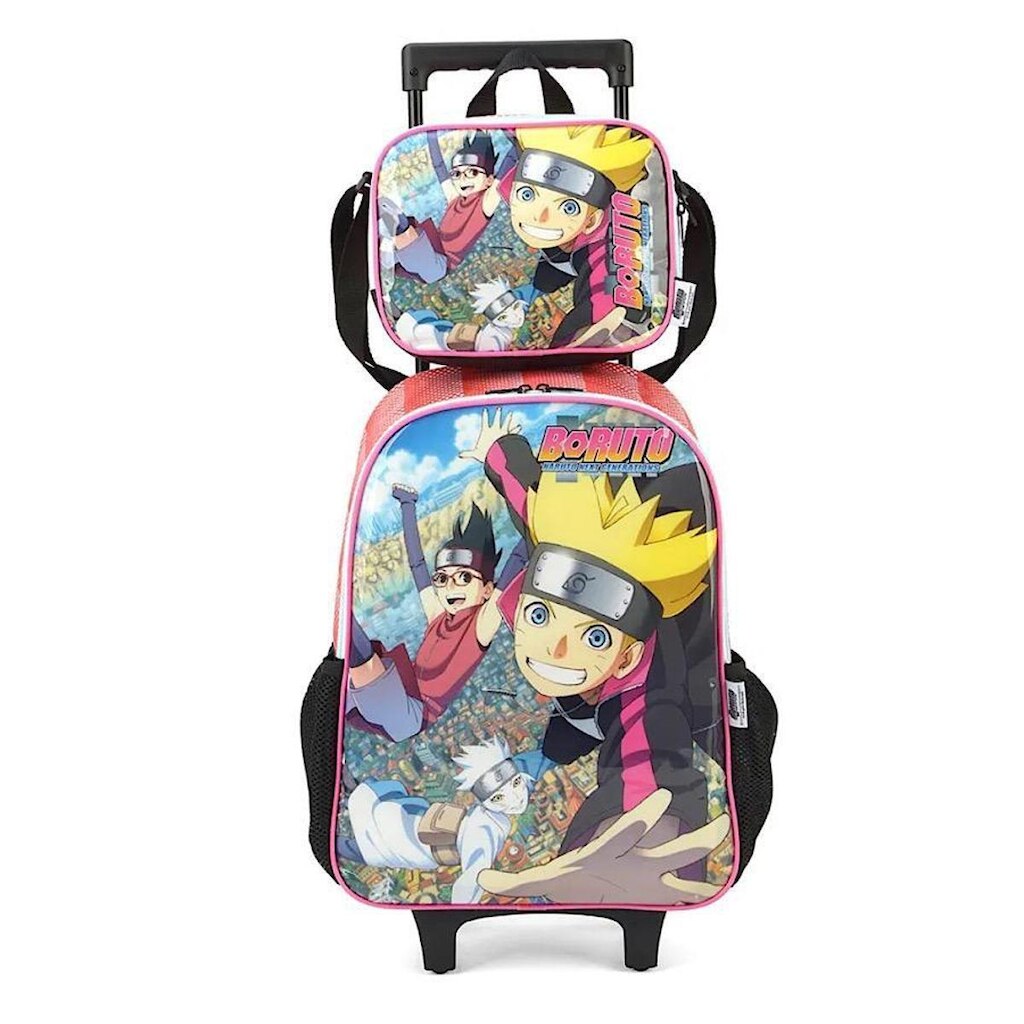 Kit Mochila de Rodinha Luxcel Boruto 38112