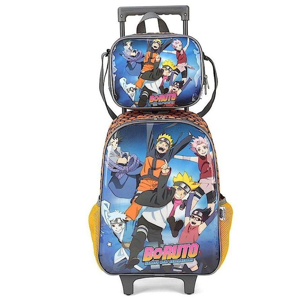 Kit Mochila de Rodinha Luxcel Boruto 38112