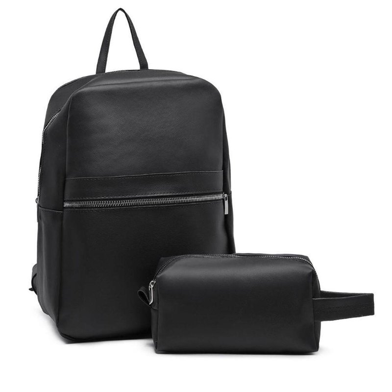 Kit Mochila Escolar Masculina Feminina Preta Trabalho Bolsa em oferta na Shopee Kit Mochila Escolar Masculina Feminina Preta Trabalho Bolsa